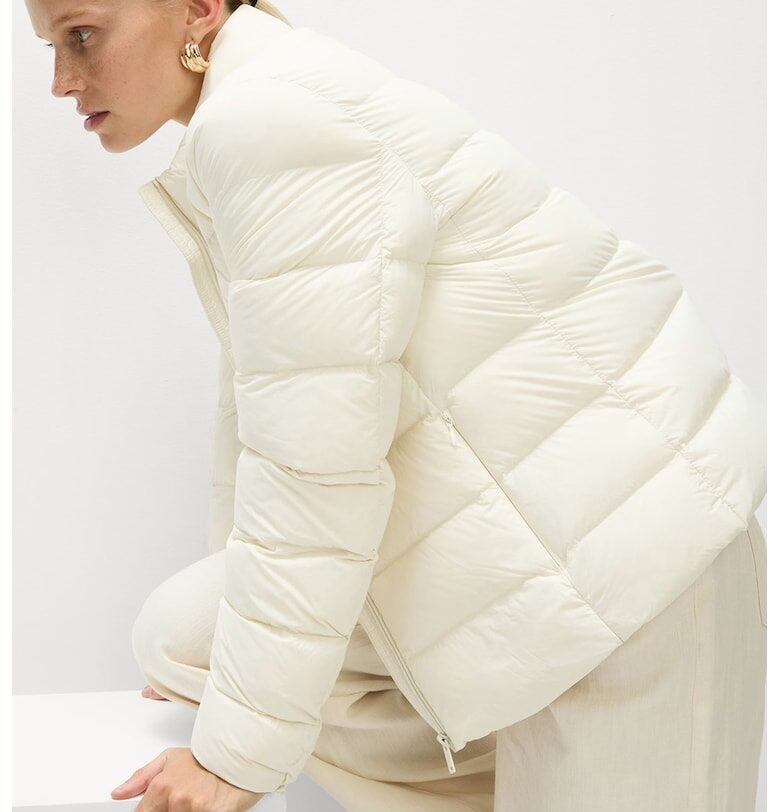 Зимно яке с пухена вата и яка Marks  Spencer