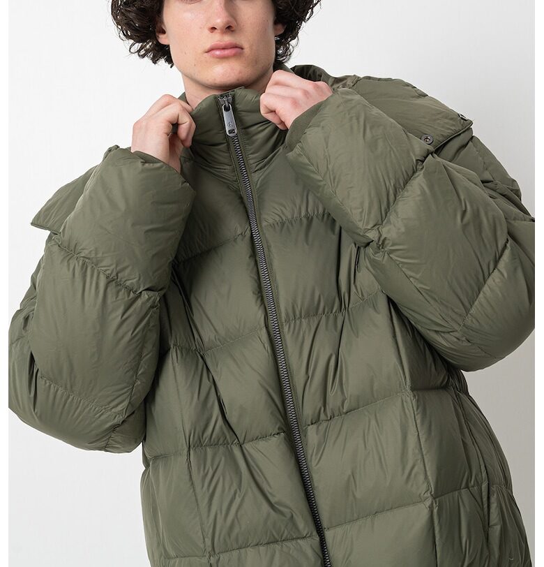 Зимно яке с цип и лого CALVIN KLEIN