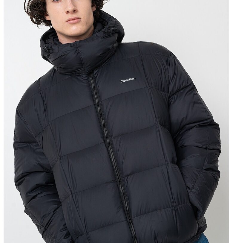Зимно яке с цип и лого CALVIN KLEIN