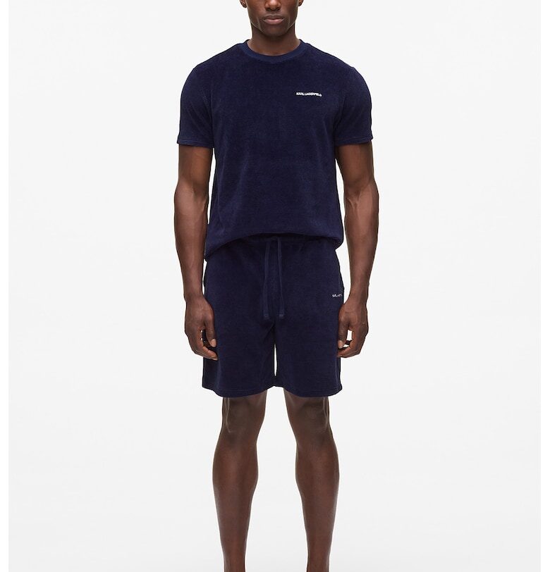 Кадифена долна къса пижама Karl Lagerfeld