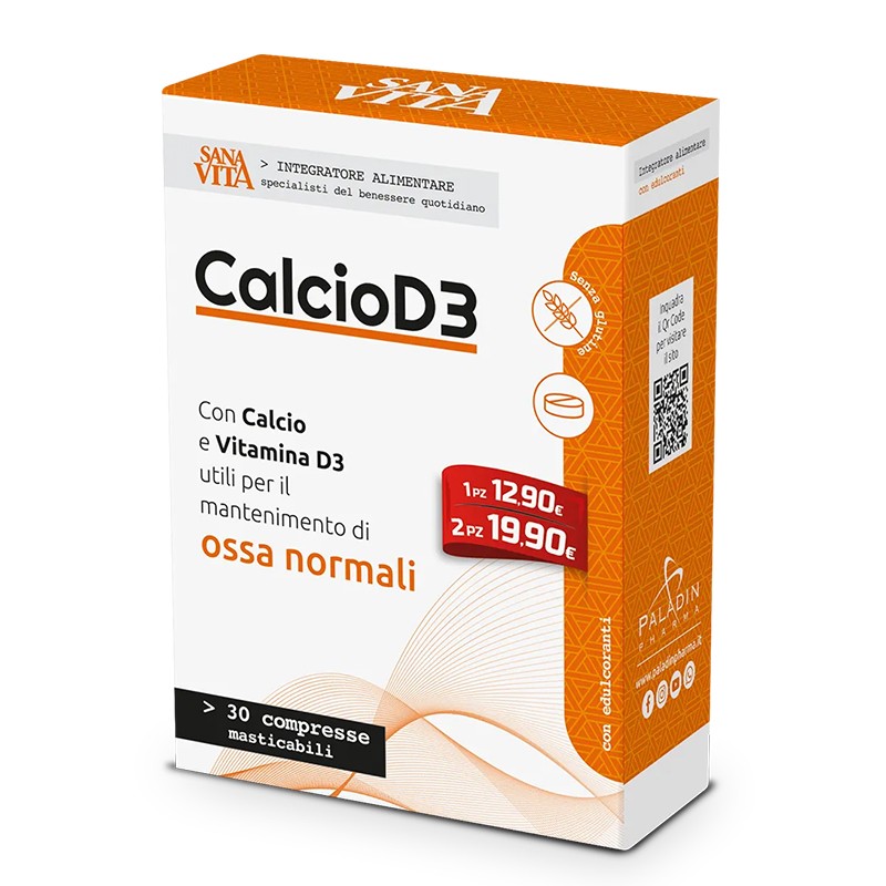 Калций 600 mg + Витамин D3 20 μg – За здрави кости и зъби