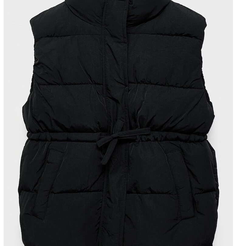 Капитониран елек с връзка Mango