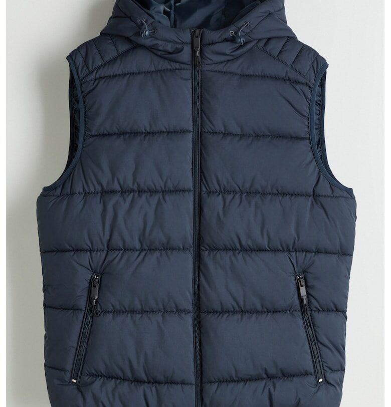 Капитониран елек с джобове с цип LC WAIKIKI