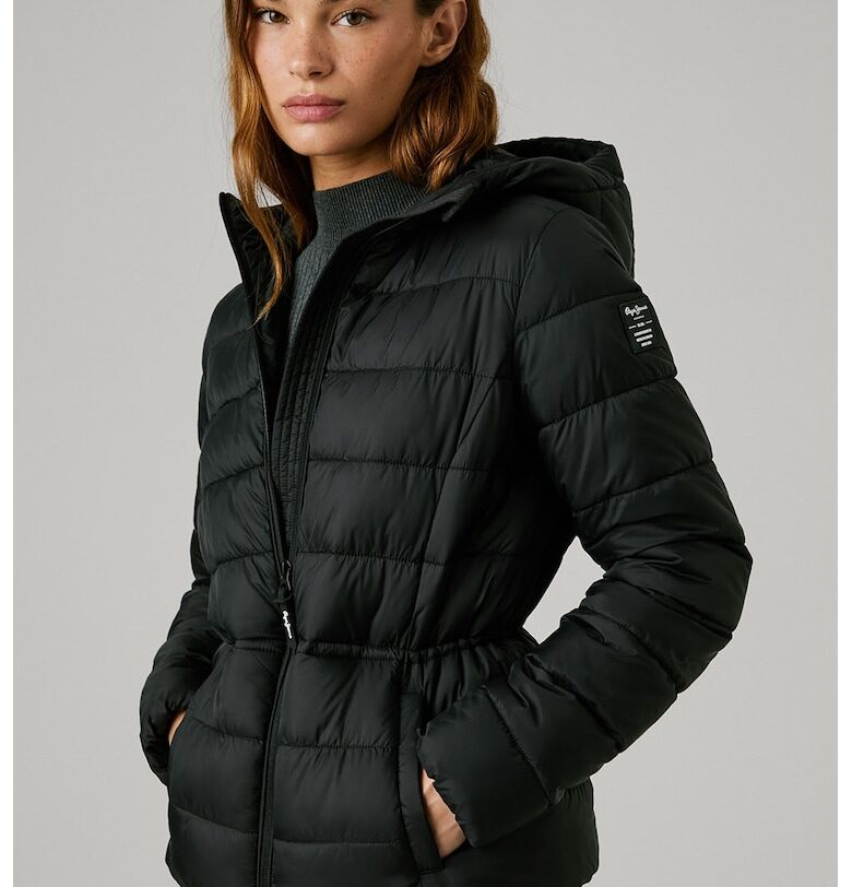 Капитонирано зимно яке с качулка Pepe Jeans London