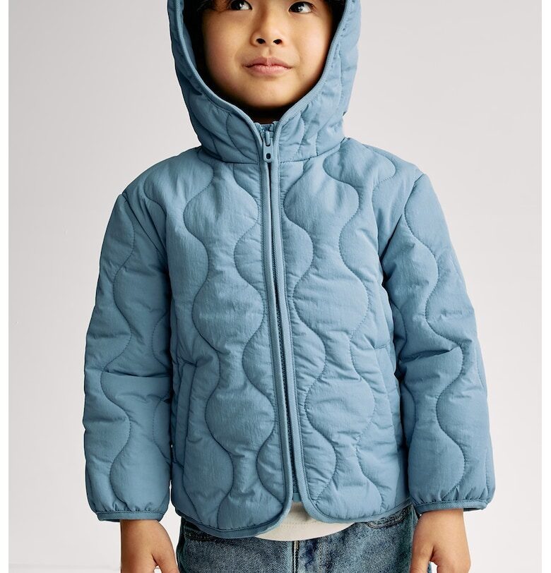 Капитонирано зимно яке с цип Marks  Spencer