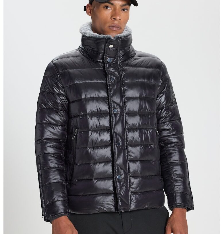 Капитонирано зимно яке с яка от еко пух ACCo