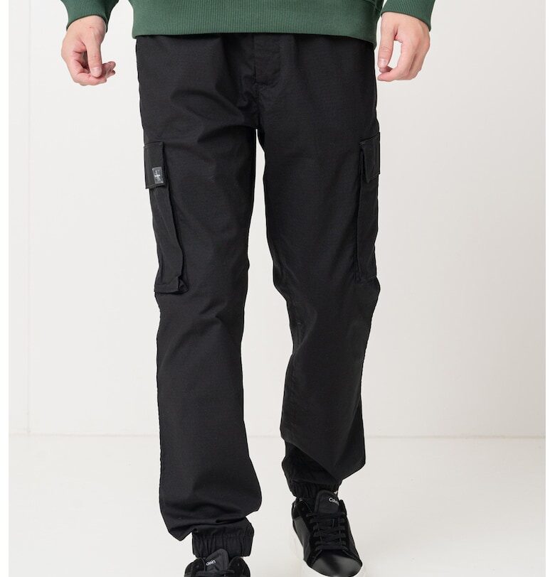 Карго панталон с връзки CALVIN KLEIN JEANS