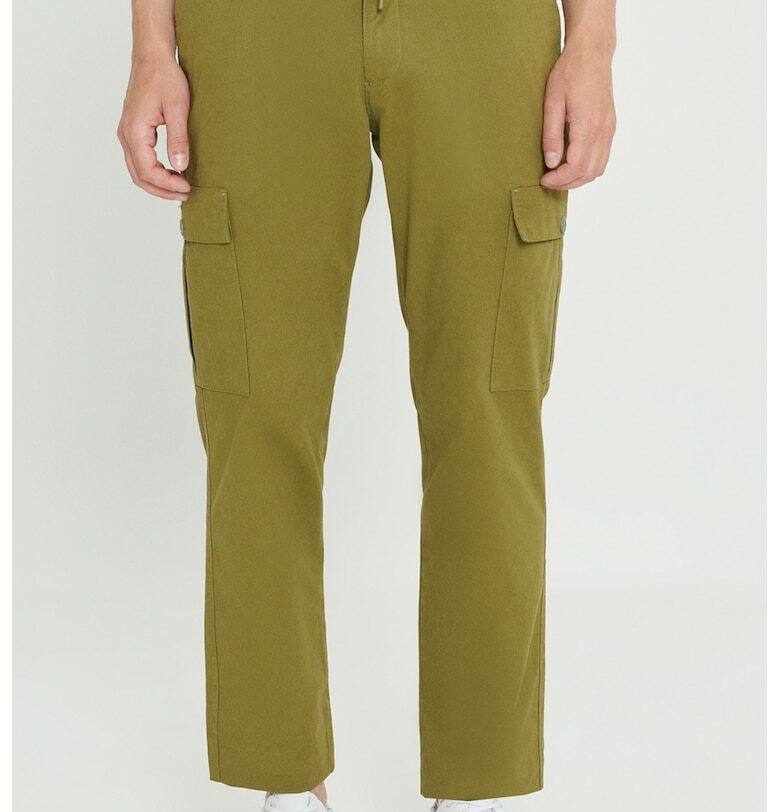 Карго панталон с памук с връзка на талията ACCo