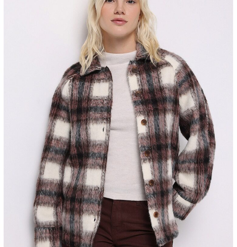 Кариран шакет с широка яка COLINS