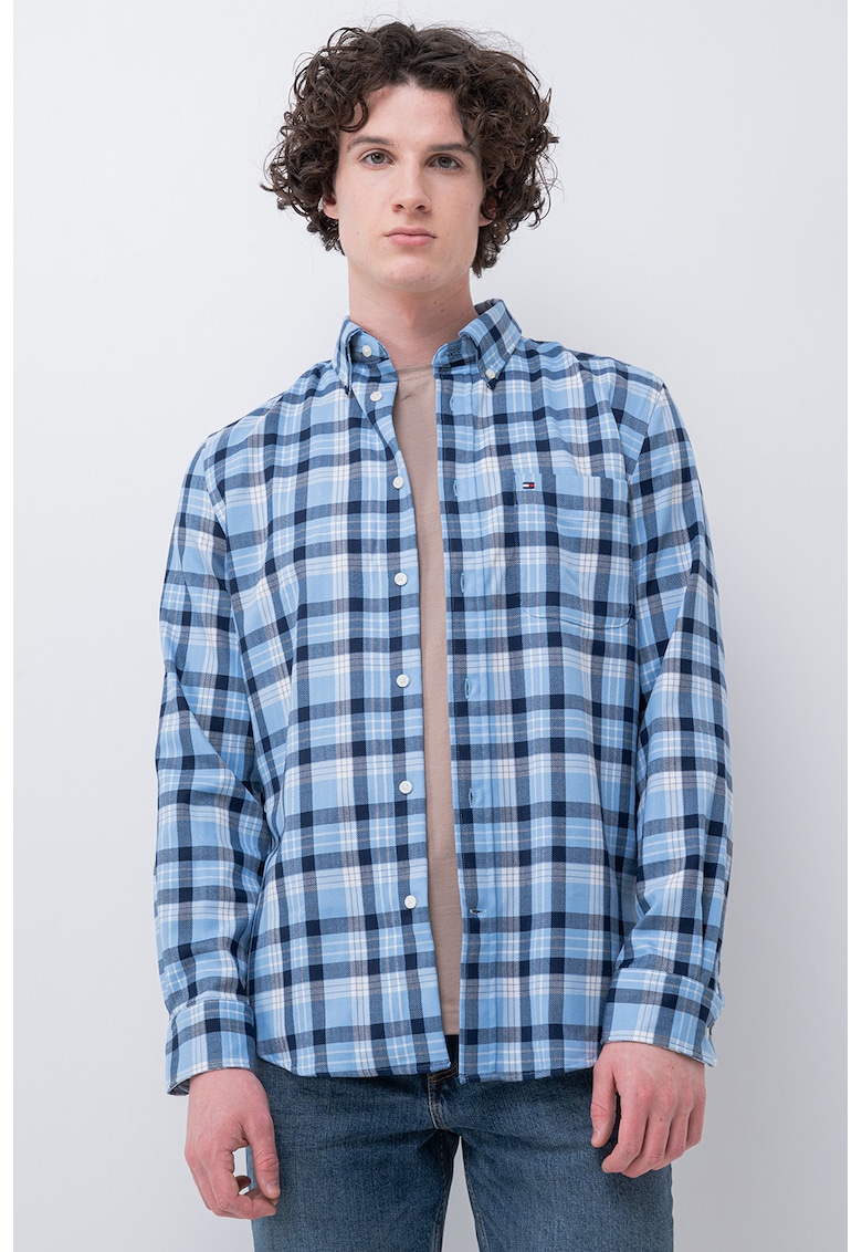 Карирана риза с дълги ръкави Tommy Hilfiger