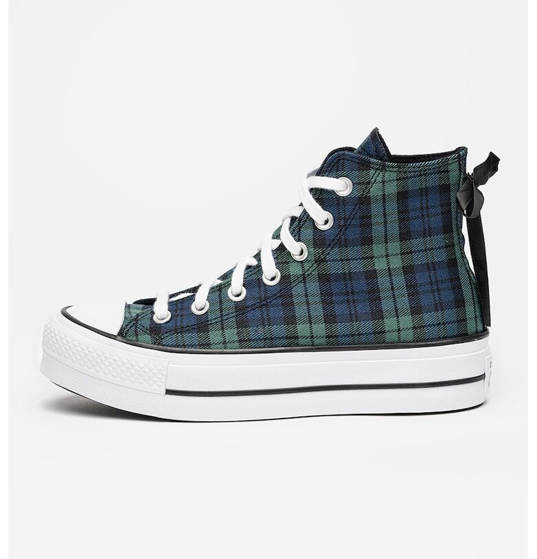 Карирани кецове Chuck Taylor All Star Lift с висок профил Converse
