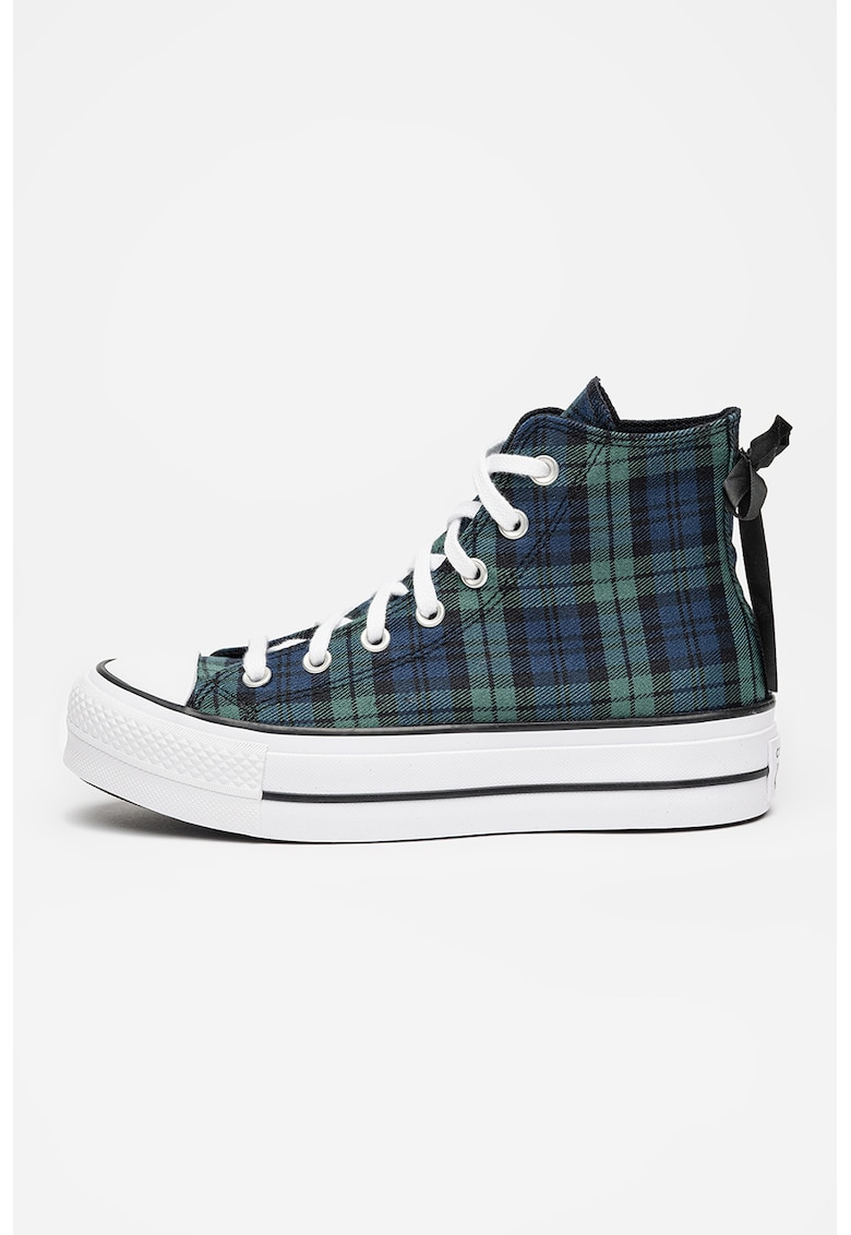 Карирани кецове Chuck Taylor All Star Lift с висок профил Converse