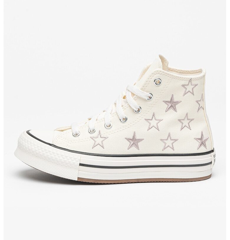 Кецове Chuck Taylor All Star над глезена с шарка на звезди Converse