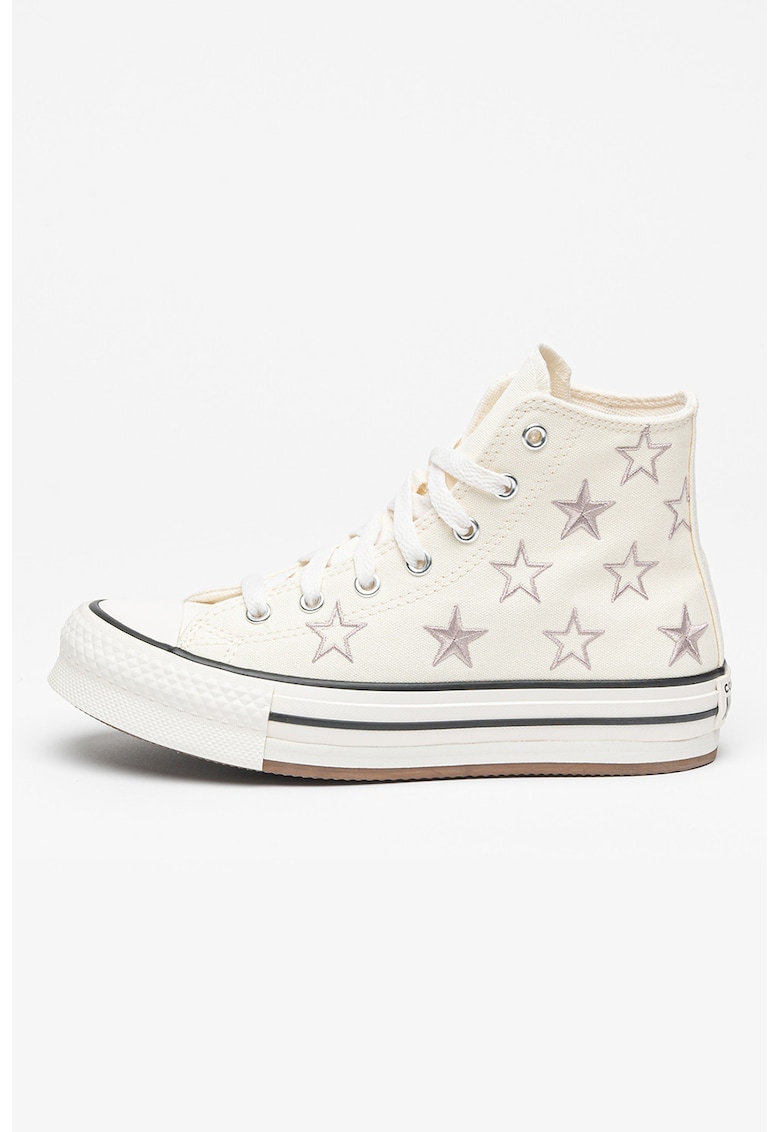 Кецове Chuck Taylor All Star над глезена с шарка на звезди Converse