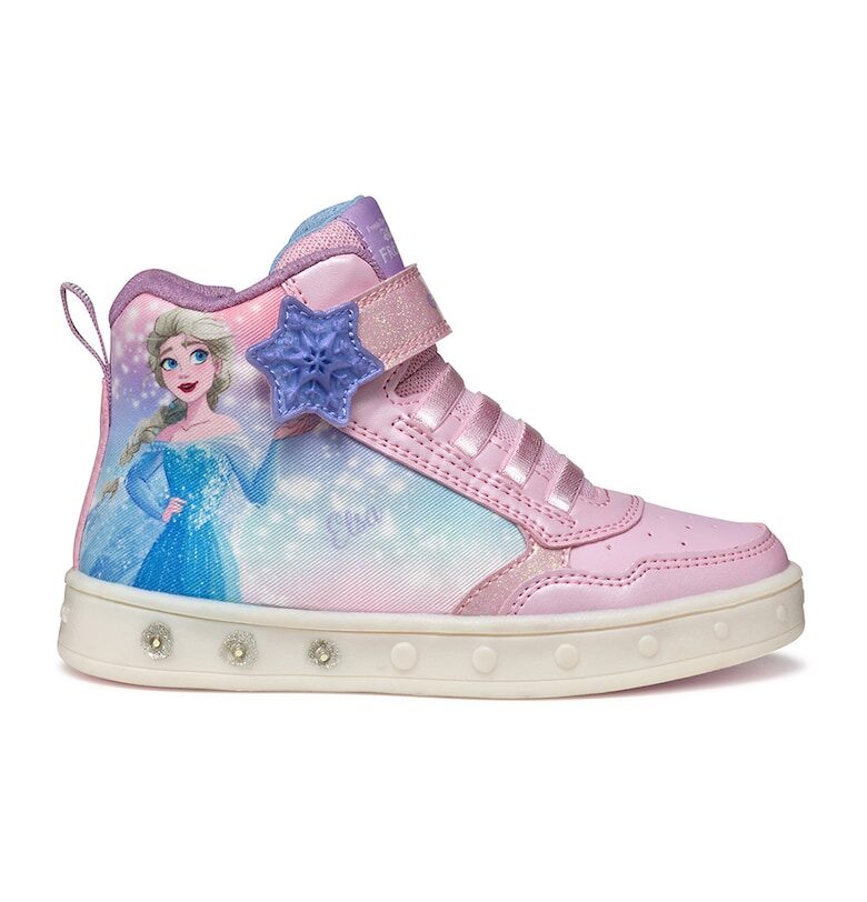 Кецове Elsa с шарка и LED светлини Geox