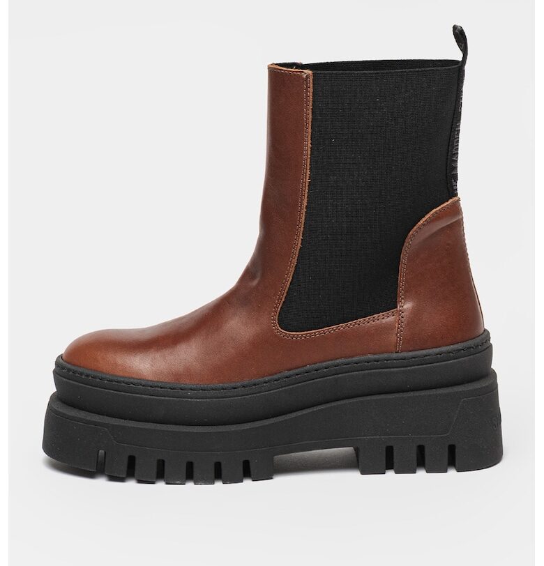 Кожени боти Chelsea Cassandra Steve Madden