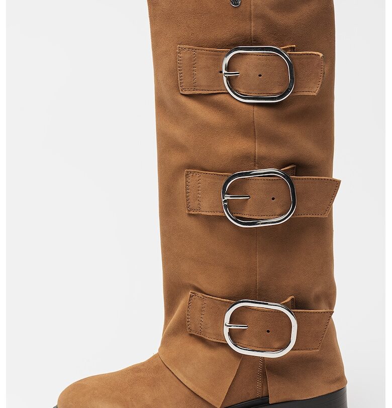 Кожени ботуши Mia NINE WEST