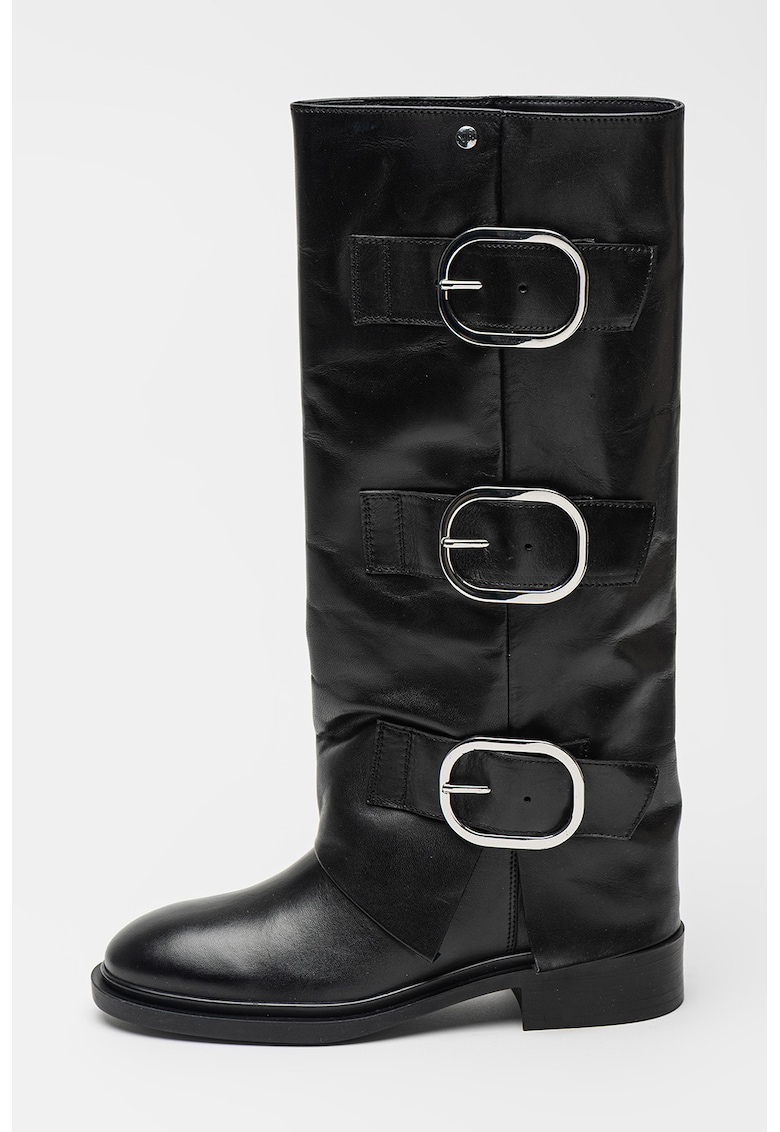 Кожени ботуши Mia NINE WEST