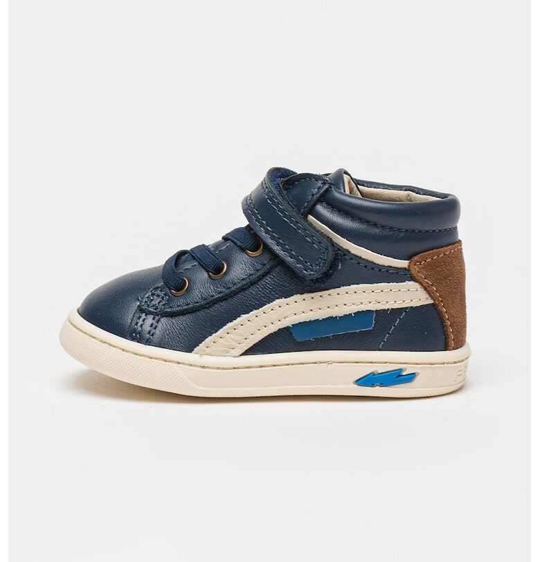 Кожени маратонки с велкро Primigi