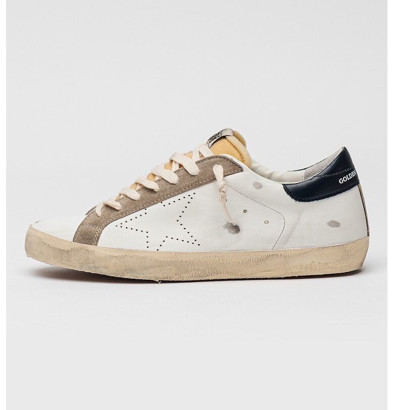 Кожени маратонки с перфорации GOLDEN GOOSE