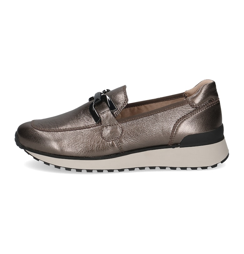 Кожени мокасини с метален детайл Caprice