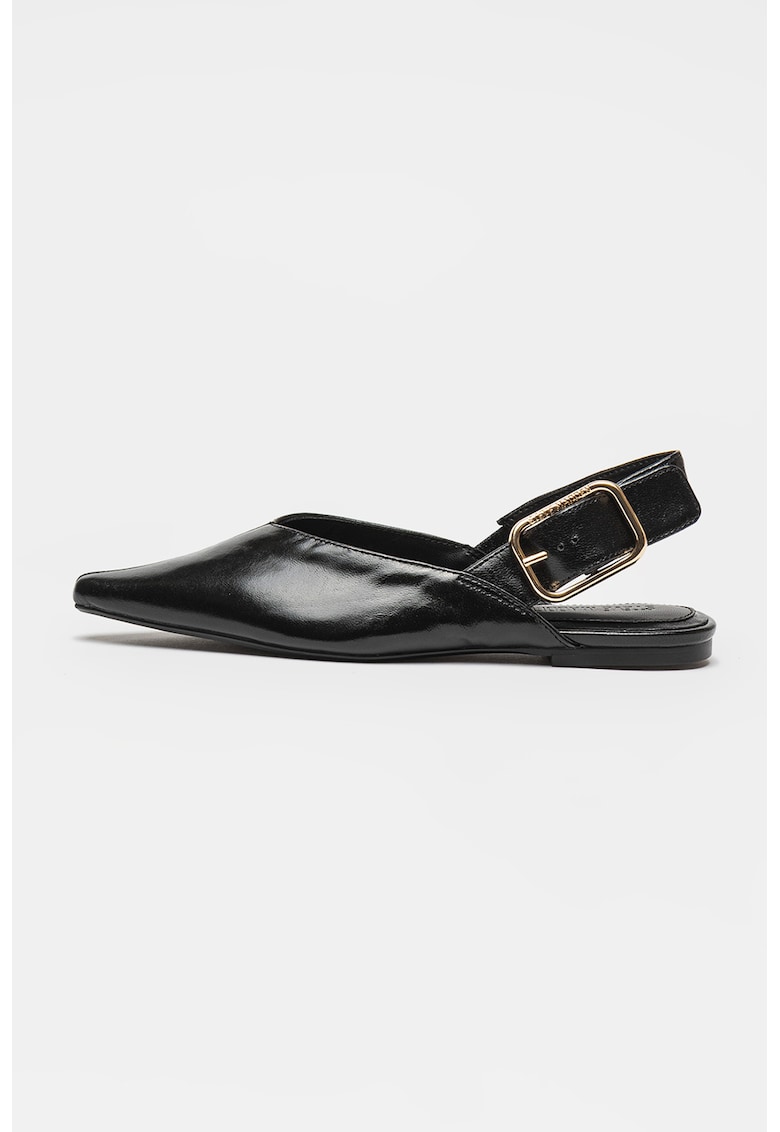Кожени обувки Siana с отворена пета Steve Madden