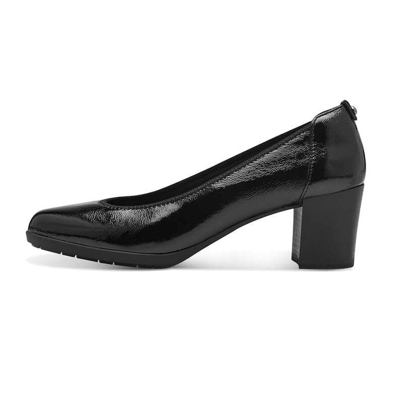 Кожени обувки с масивен ток Tamaris