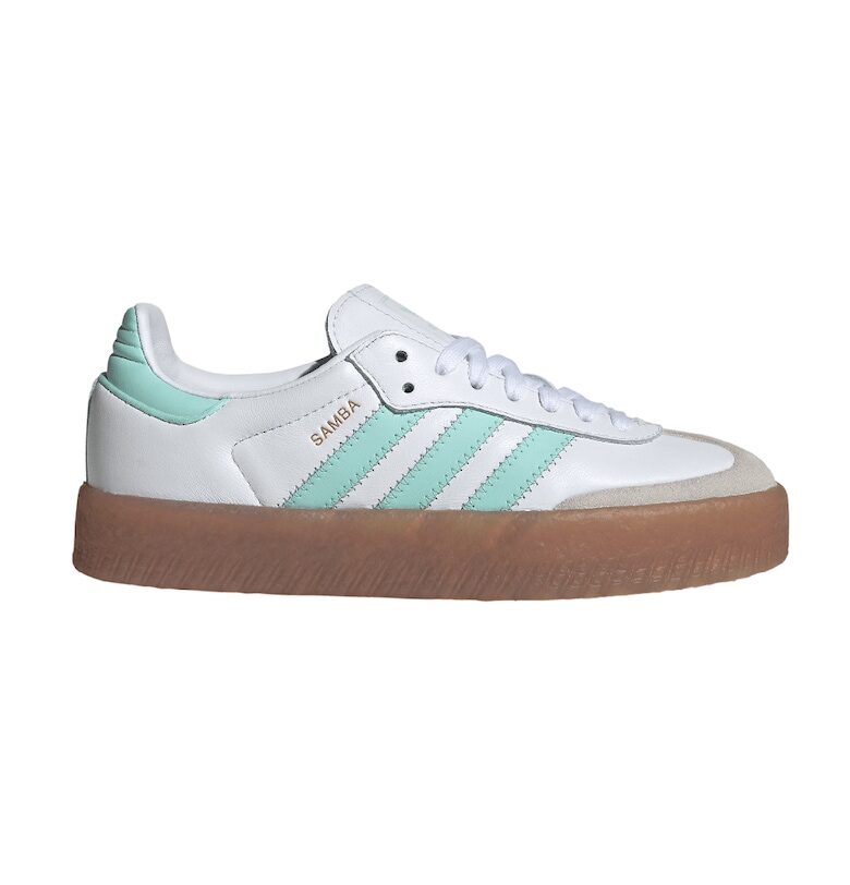 Кожени равни спортни обувки Sambae adidas Originals