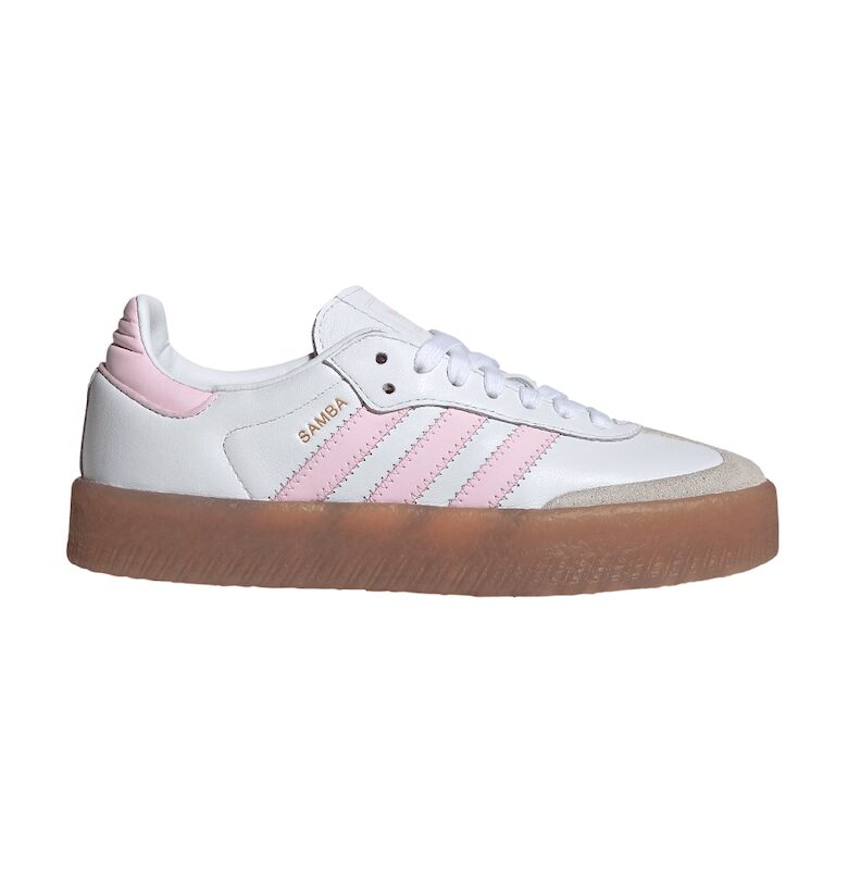 Кожени равни спортни обувки Sambae adidas Originals