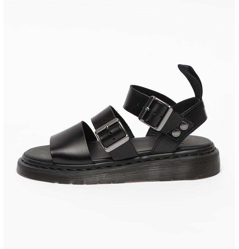 Кожени сандали  Gryphon - Черен Dr Martens