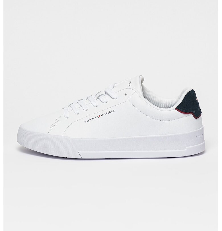 Кожени спортни обувки Court с велур Tommy Hilfiger