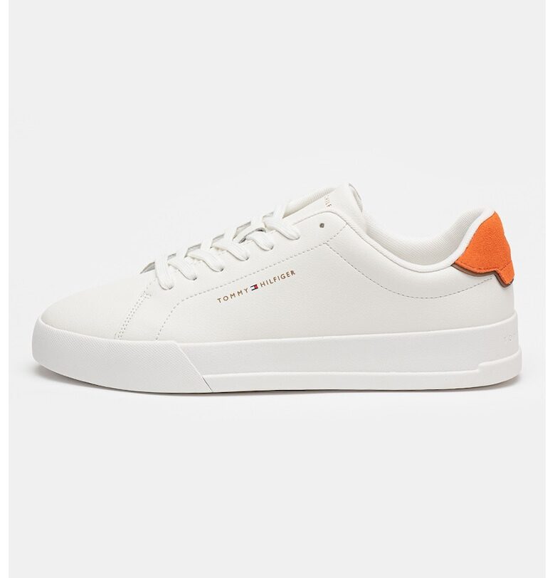 Кожени спортни обувки Court с велур Tommy Hilfiger