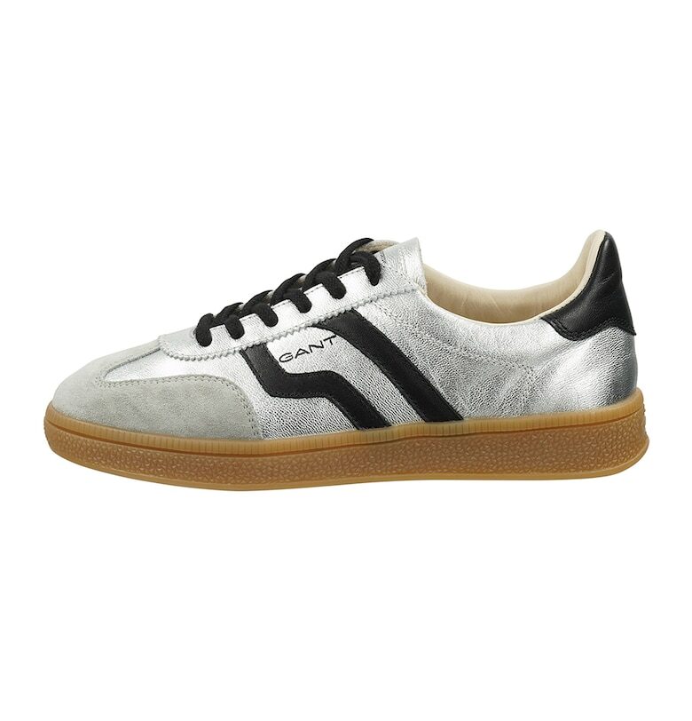 Кожени спортни обувки Cuzima с метализиран ефект Gant