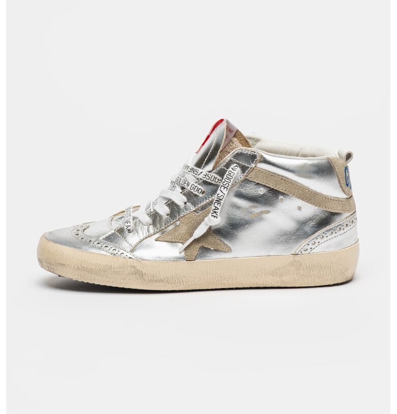 Кожени спортни обувки Mid Star GOLDEN GOOSE