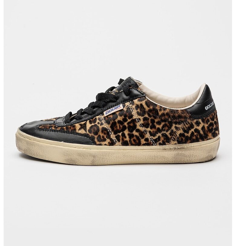 Кожени спортни обувки Soulstar с кожа с косъм GOLDEN GOOSE