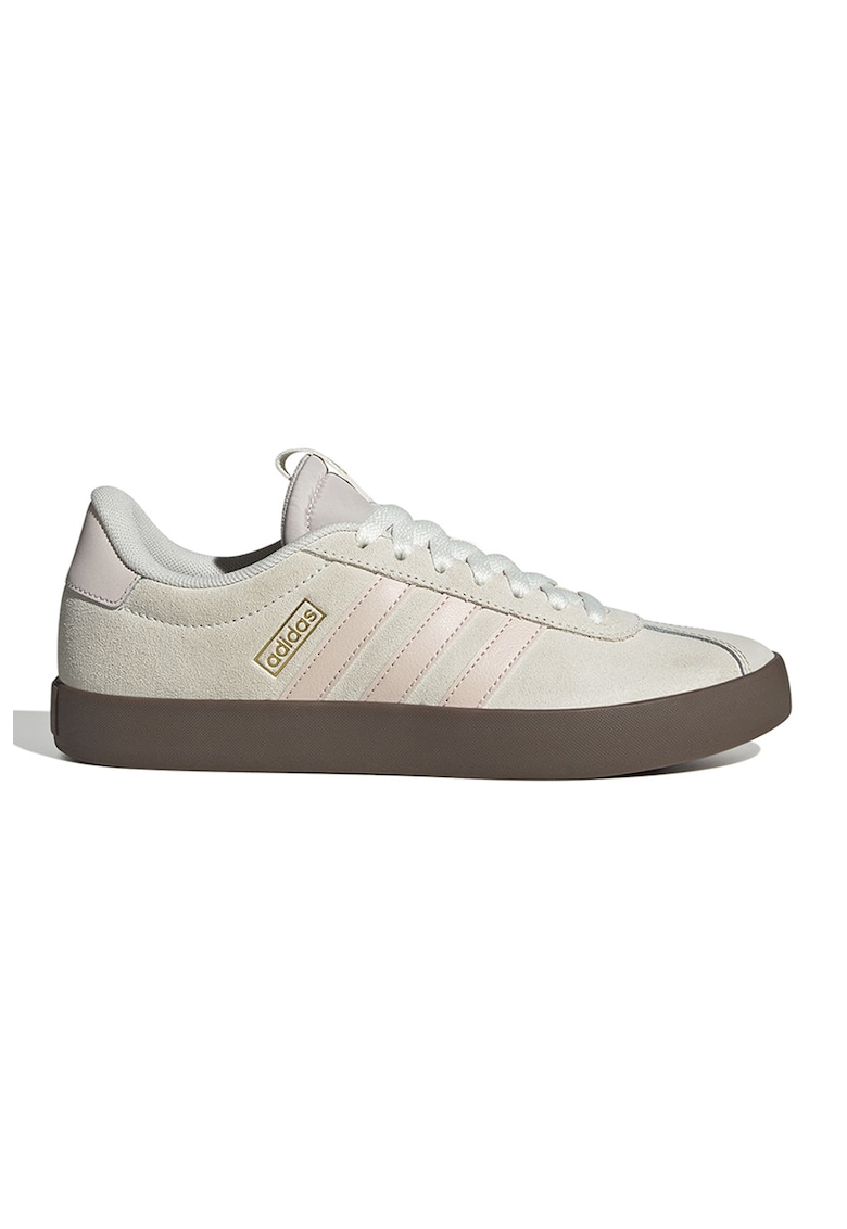 Кожени спортни обувки VL Court 3.0 с велур adidas Sportswear