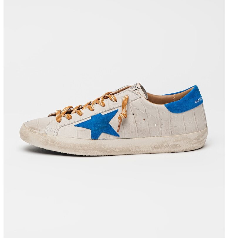 Кожени спортни обувки под глезена Super Star GOLDEN GOOSE