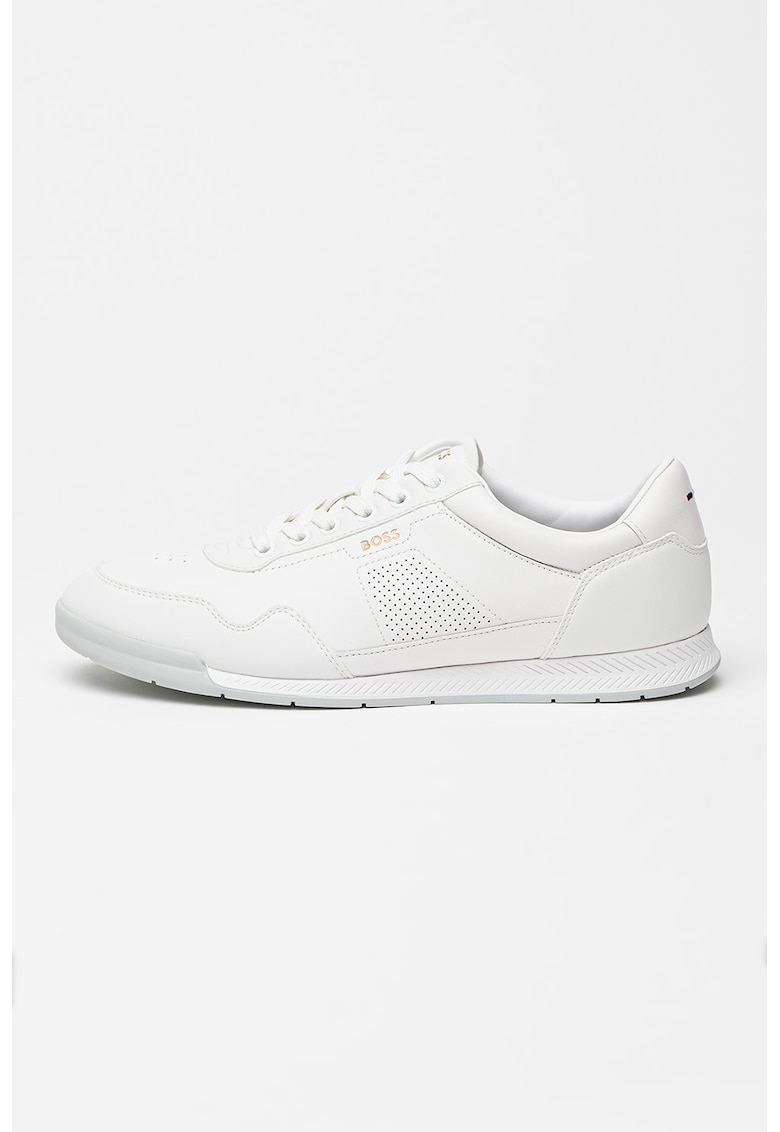 Кожени спортни обувки с връзки BOSS