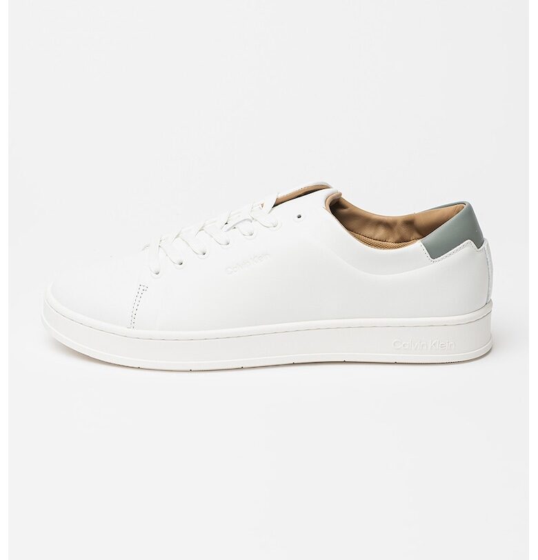 Кожени спортни обувки с връзки CALVIN KLEIN