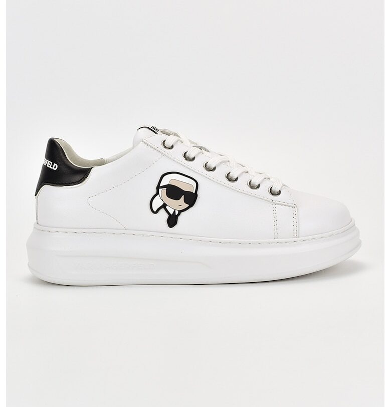 Кожени спортни обувки с лого Karl Lagerfeld