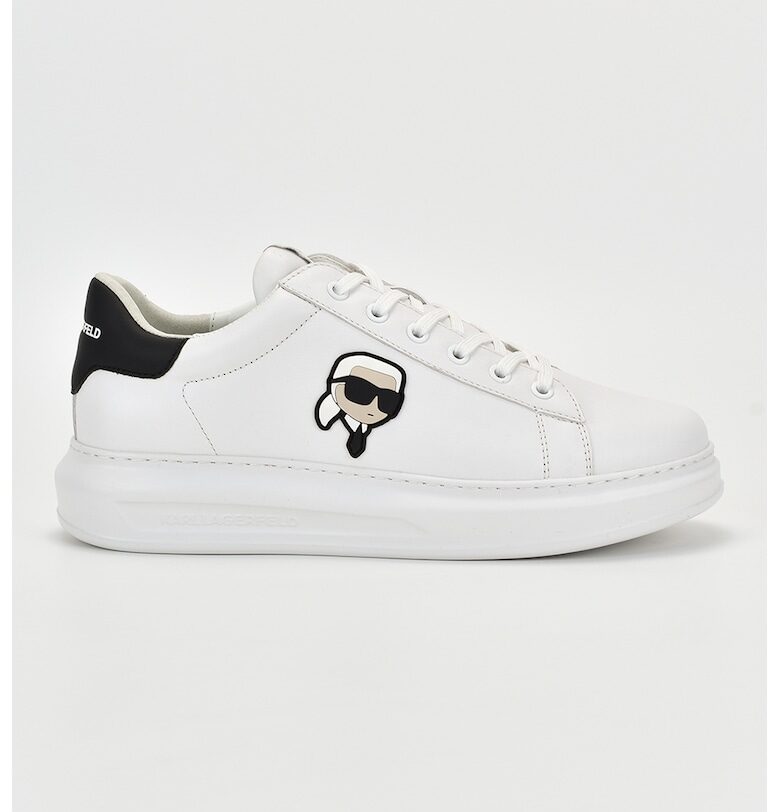 Кожени спортни обувки с лого Karl Lagerfeld