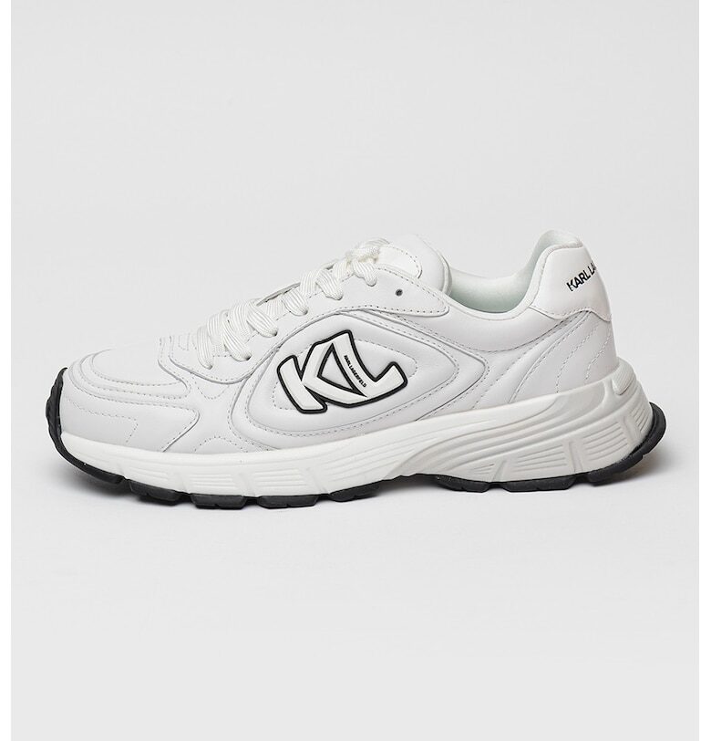Кожени спортни обувки с лого Karl Lagerfeld