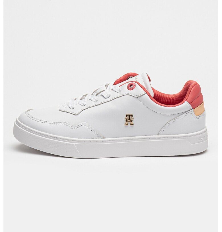 Кожени спортни обувки с лого Tommy Hilfiger