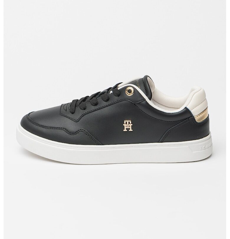 Кожени спортни обувки с лого Tommy Hilfiger