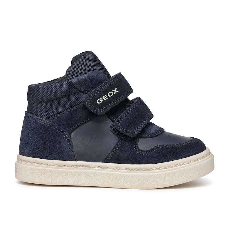 Кожени спортни обувки с мрежа Geox