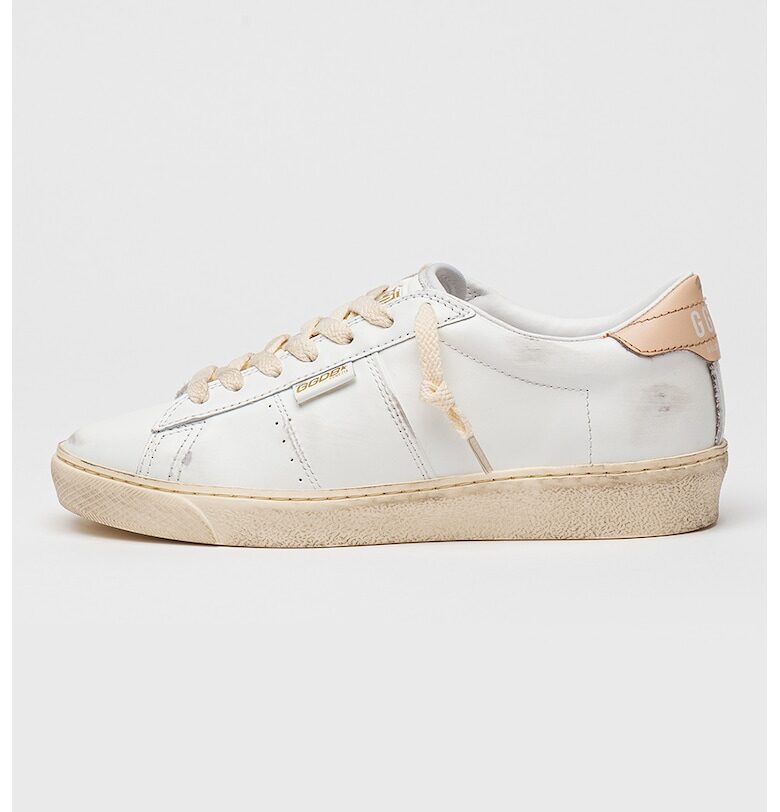 Кожени спортни обувки със захабен ефект GOLDEN GOOSE