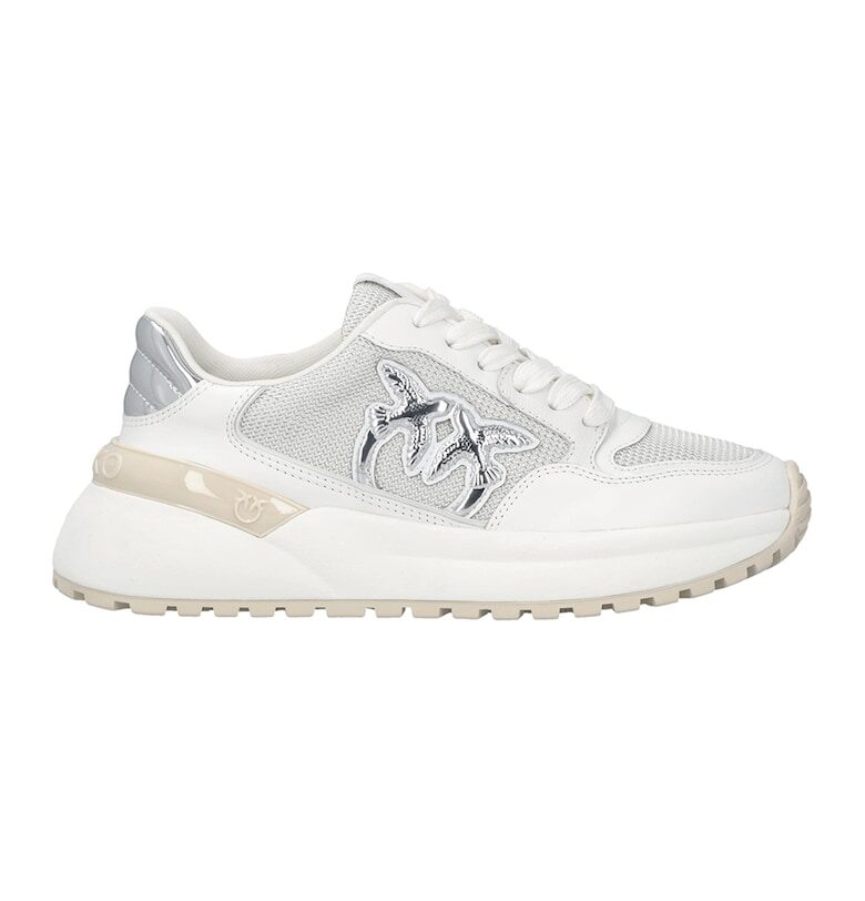 Кожени спортни обувки със синтетика Pinko