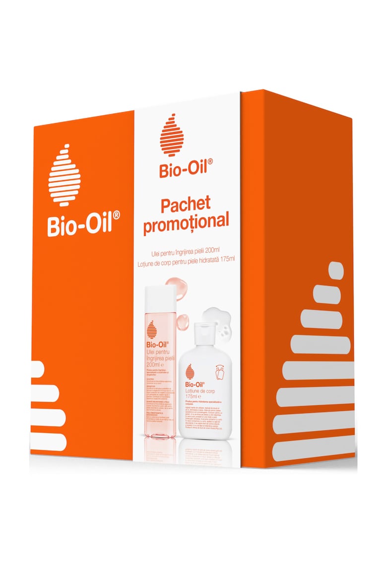 Комплект Bio-Oil: Олио за тяло и лице 200 мл + Лосион за суха кожа 175 мл Bio oil