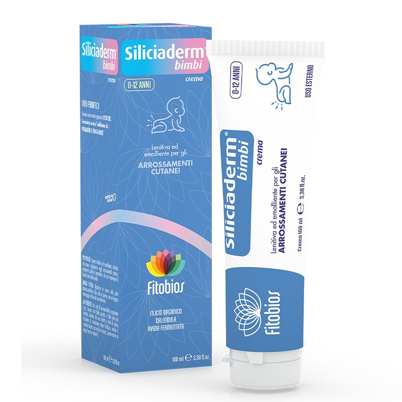 Крем с лайка и пантенол при подсичане и раздразнения – Siliciaderm® Bimbi за бебета