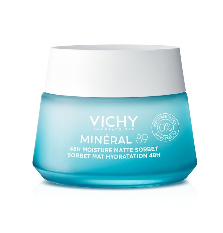 Крем с хидратиращ и матиращ ефект  Mineral 89 Sorbet non-greasy 48 H - Без аромат - 50 мл Vichy